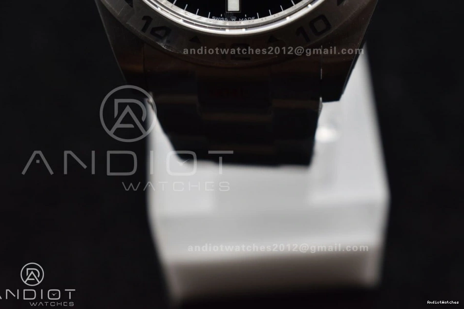 Bracelet VR3285 Best Black on CHS GMF WellDesigned II Edition 226570 904L Dial 847 42mm 1:1 Explorer Black SS 1221